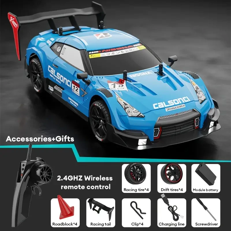 Coche de derrape de alta velocidad RC - Control remoto inalámbrico 2.4G