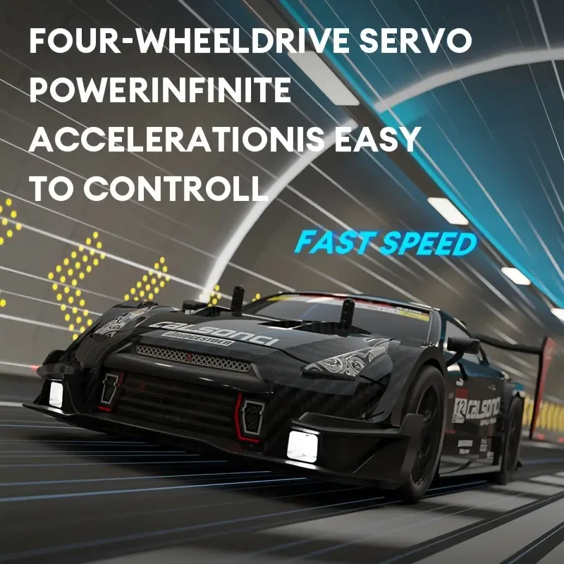 Coche de derrape de alta velocidad RC - Control remoto inalámbrico 2.4G