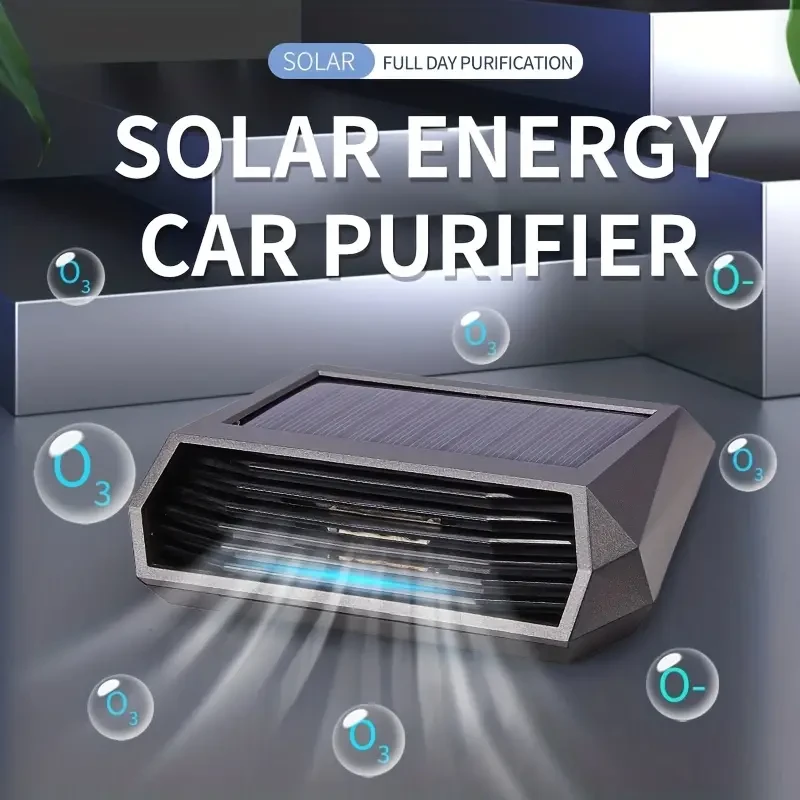 Purificador de aire solar para coche con función de estacionamiento automático