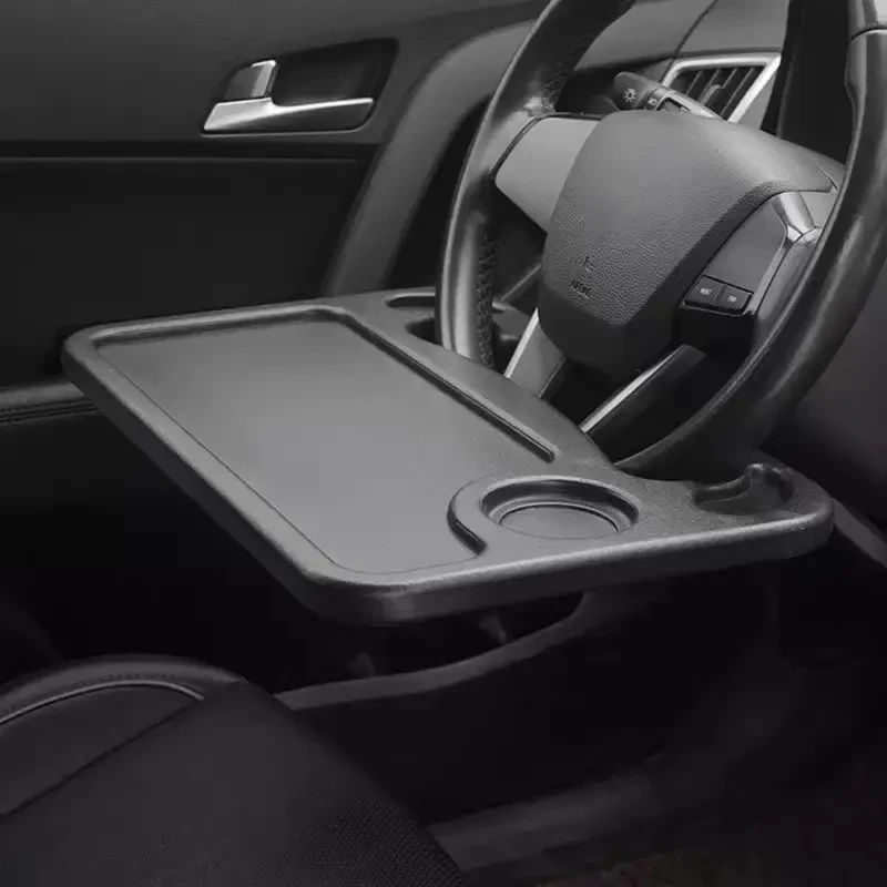 Bandeja multifuncional para volante de coche