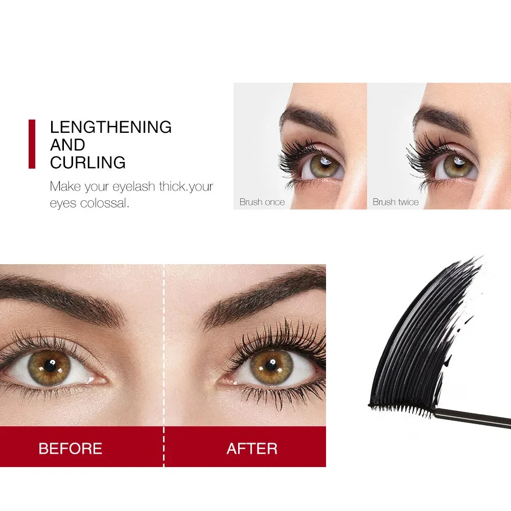 Fiber Eye Black es un delineador de ojos fino, resistente al agua, duradero y sin color.