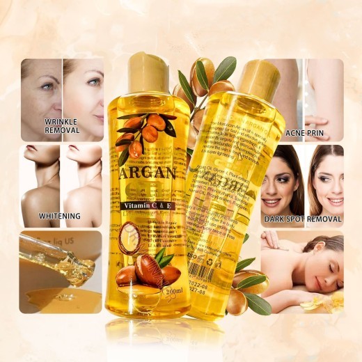 Hidratación facial y corporal con aceite de argán