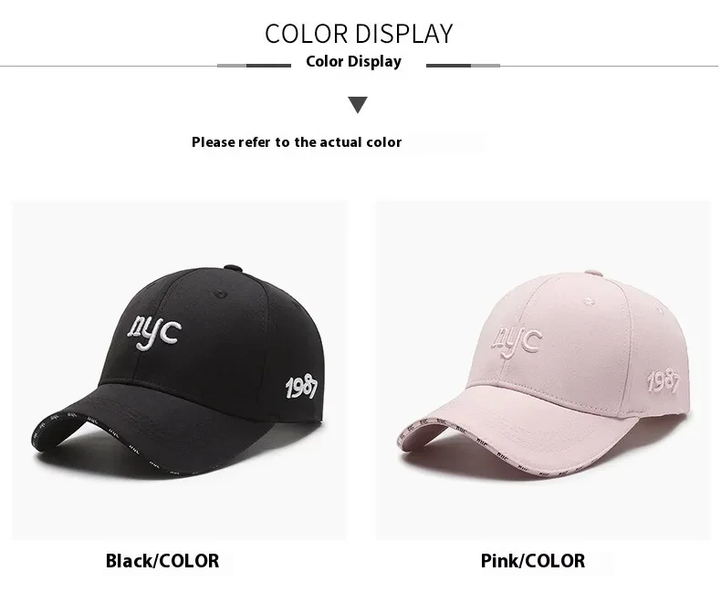 Sombrero para hombre con parte superior rígida bordada, informal, para exteriores