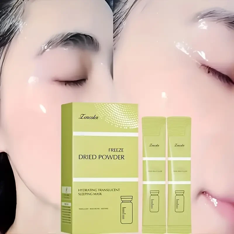 Mascarilla de colágeno hidratante hipoalergénica para dormir para piel seca