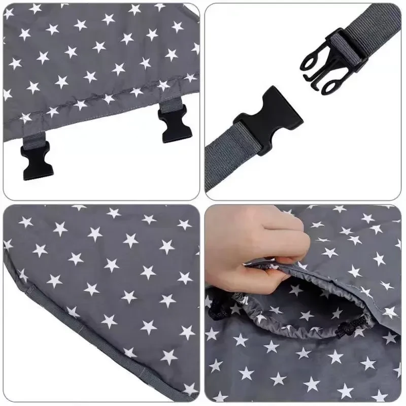 Cinturón de seguridad para silla de comedor, bolsa para cinturón de seguridad, correa para cinturón de seguridad, asiento de viaje, silla alta portátil, adecuada para viajes
