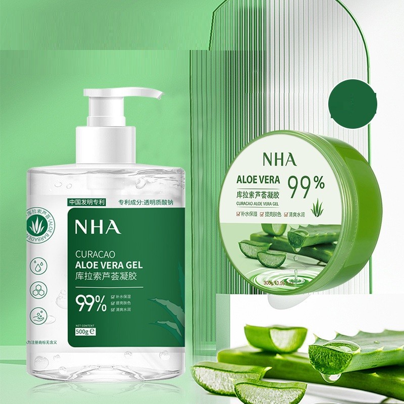 Productos para el cuidado de la piel con gel de aloe vera para eliminar el acné