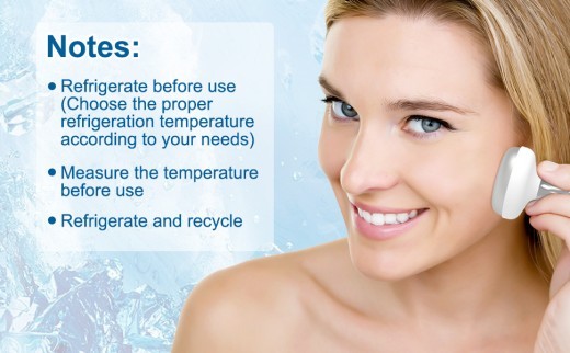 Instrumento de belleza Ice Cone para el cuidado de la piel en casa