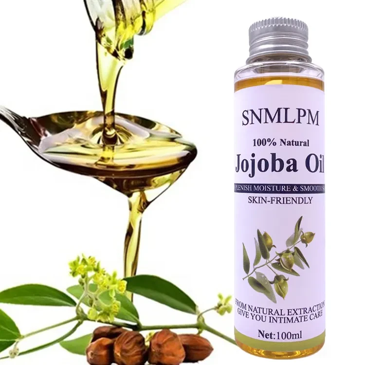 Aceite esencial de jojoba para masaje corporal hidratante, cuidado facial.