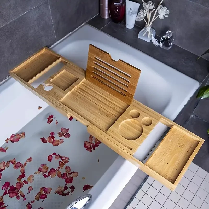 Bandeja de bañera retráctil