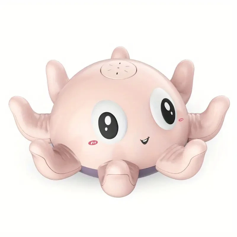 Pulpo pequeño con pulverizador automático de agua por inducción para baño