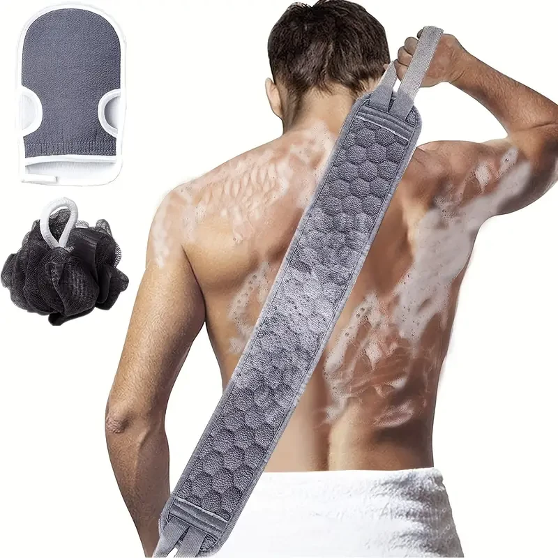 Set exfoliante para la espalda