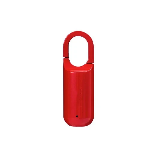 Candado de huella dactilar portátil, inteligente y recargable por USB