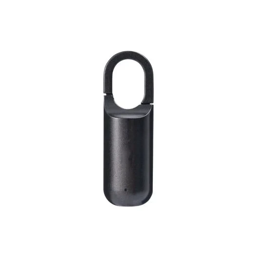 Candado de huella dactilar portátil, inteligente y recargable por USB