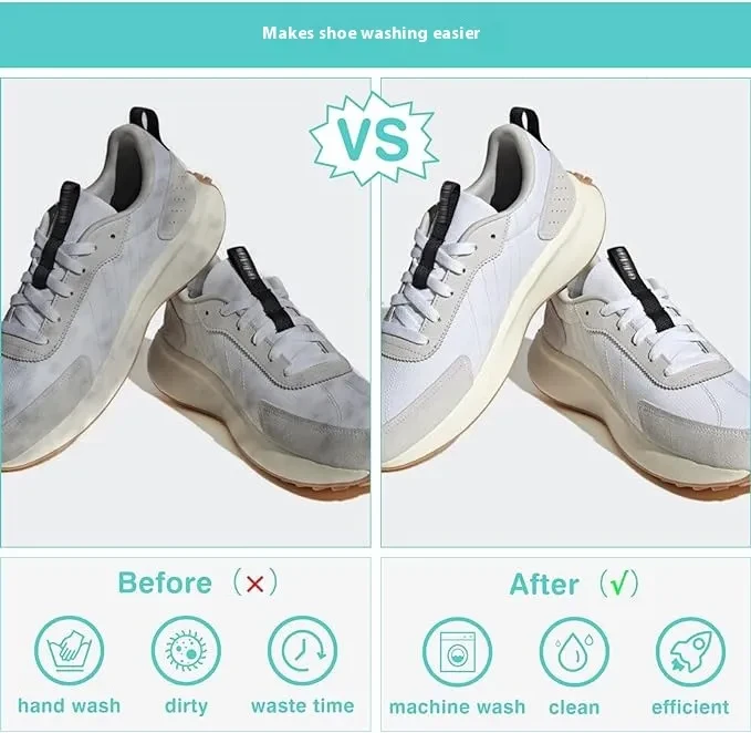 Bolsa para zapatos lavable a máquina, adaptable a varios tamaños
