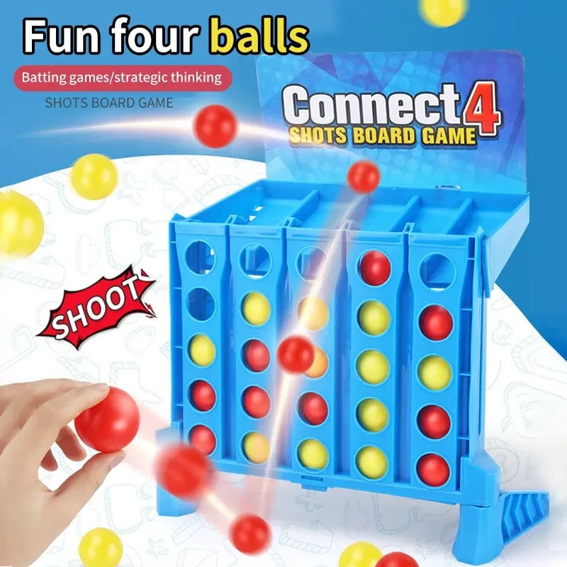 Bounce & Connect 4 - Juego interactivo para padres e hijos