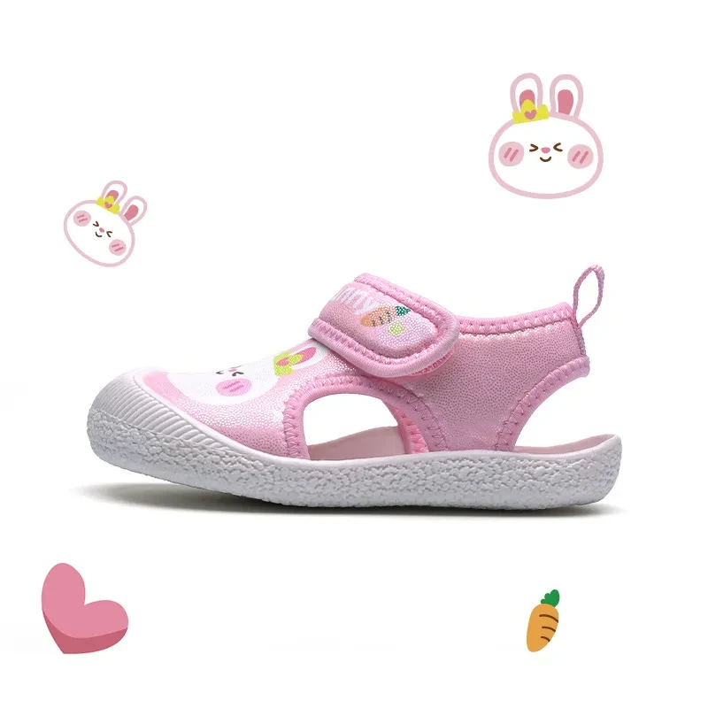 Sandalias de suela blanda para niños pequeños - Zapatos de bebé para jardín de infantes