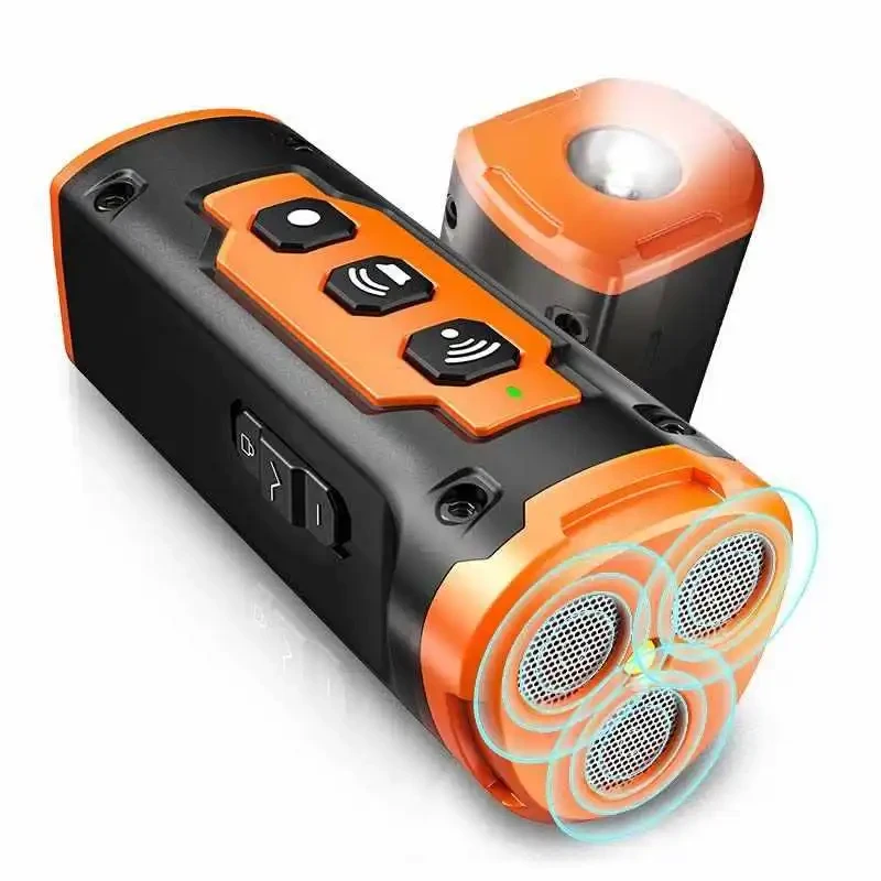 Triple-Head Ultrasonic Dog Repellent