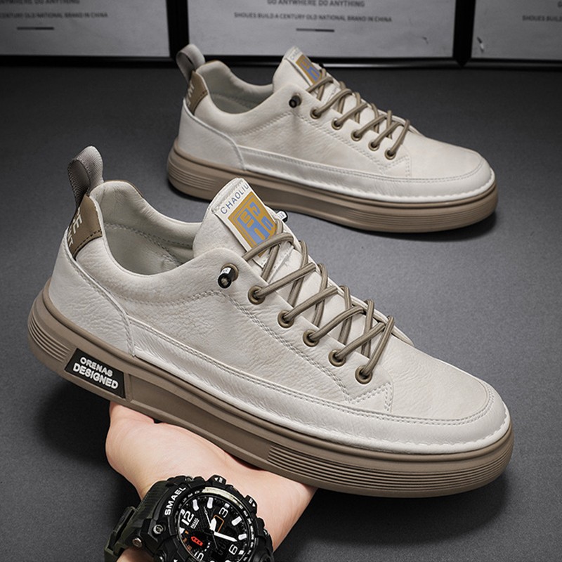 Zapatos planos sin cordones para hombre