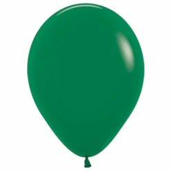 Globos de látex verde bosque estándar de 30 cm (paquete de 100)