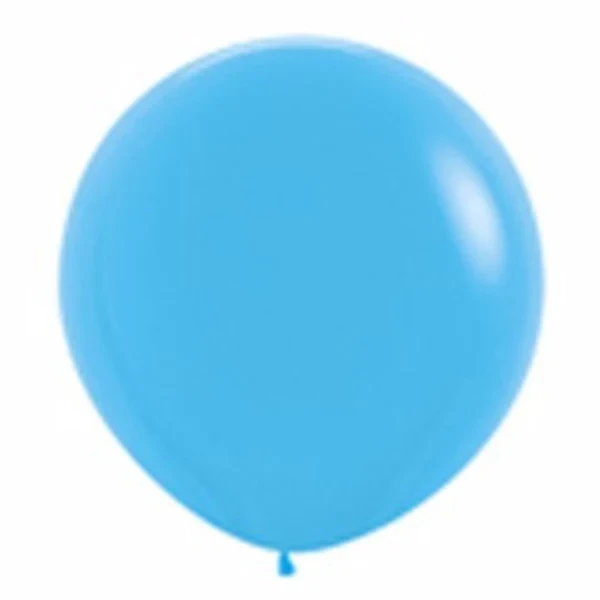 Globos de látex azul de moda de 90 cm (paquete de 2)