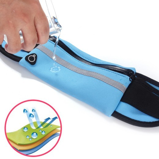 Riñonera deportiva con bolsillo para senderismo, ciclismo, entrenamiento, deportes y gimnasio.