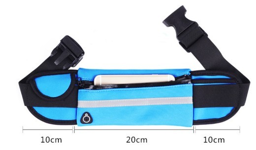 Riñonera deportiva con bolsillo para senderismo, ciclismo, entrenamiento, deportes y gimnasio.