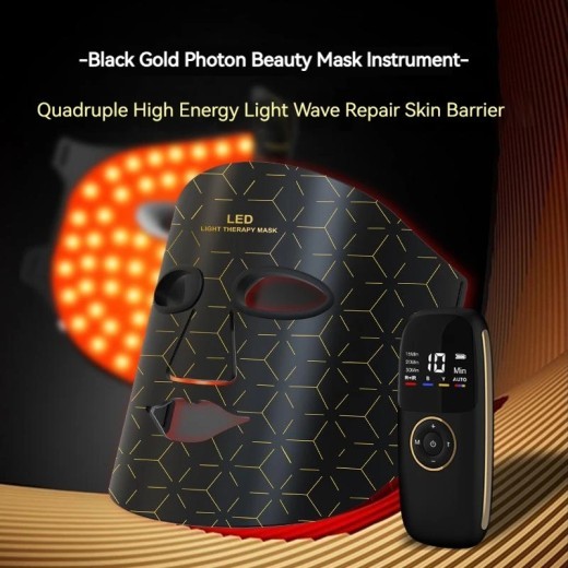Máscara de belleza de fotones, instrumento de belleza de carga facial para el hogar