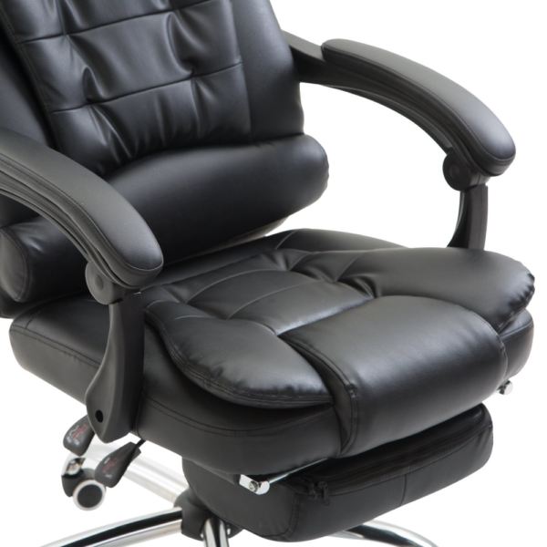 Silla de oficina de masajes Silla de escritorio ergonómica y cómoda con función de masaje incorporada