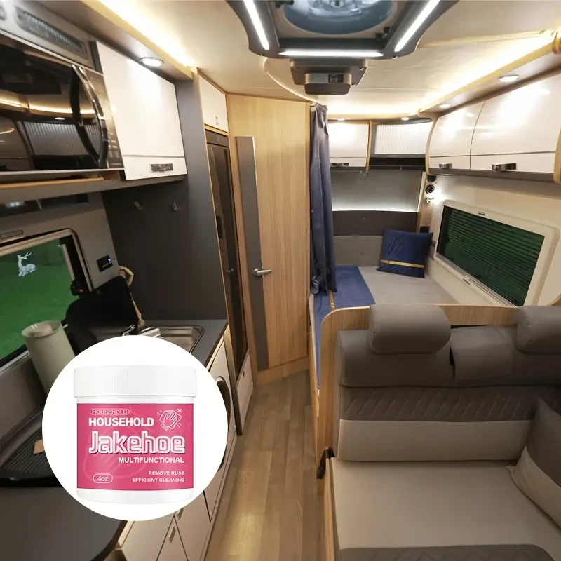 Limpiador multifuncional para interiores de vehículos recreativos: para cocinas, campanas extractoras, fondos de ollas y fregaderos.