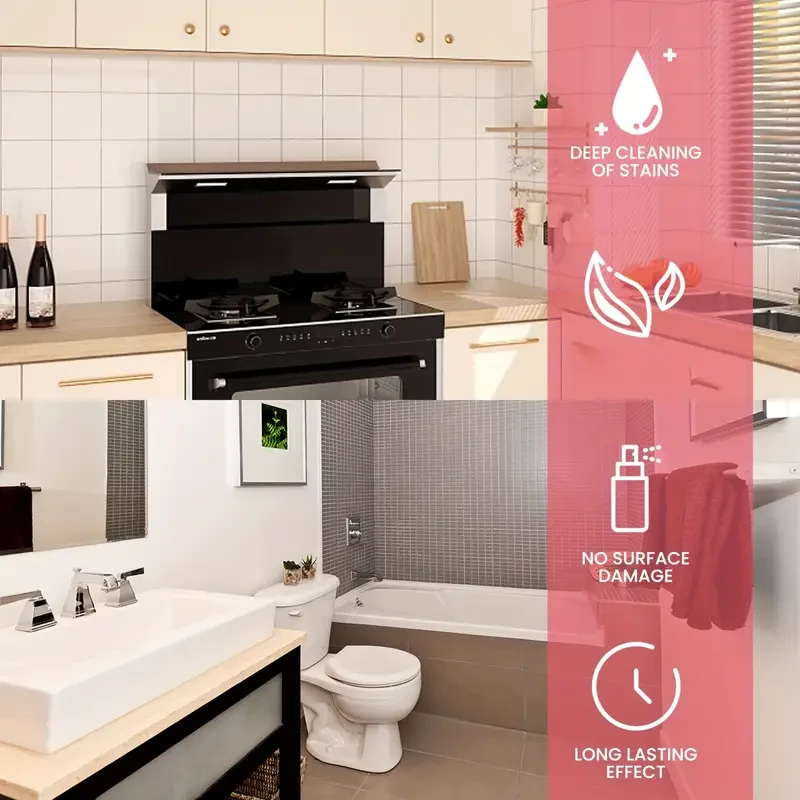 Limpiador multifuncional para interiores de vehículos recreativos: para cocinas, campanas extractoras, fondos de ollas y fregaderos.