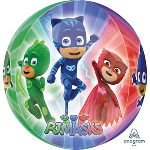 Globo Shape Orbz Grupo PJ Masks 38 cm x 40 cm