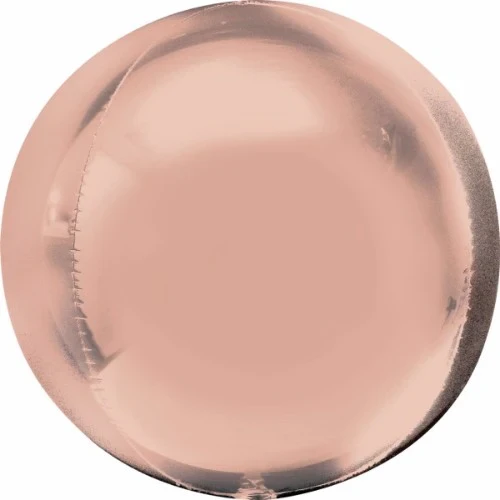 Globo Shape Orbz en oro rosa