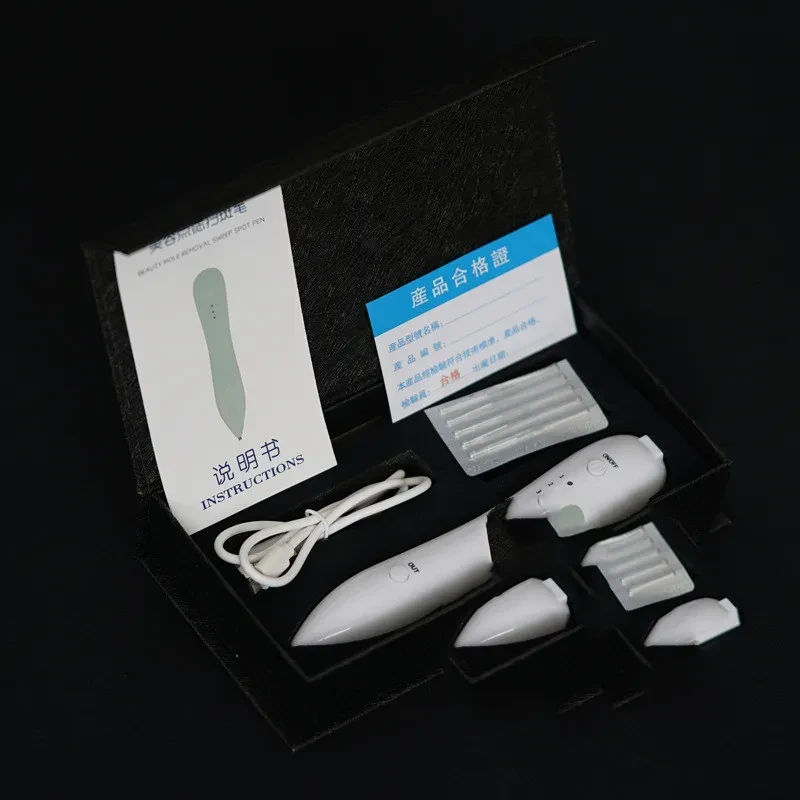 Lápiz de plasma LCD para rostro, removedor de marcas de piel, eliminación de tatuajes, puntos negros, manchas oscuras