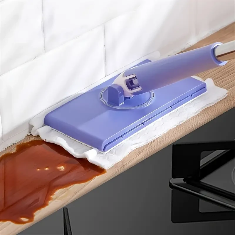 Trapeador multiusos para pisos húmedos y secos de 27,97 pulgadas