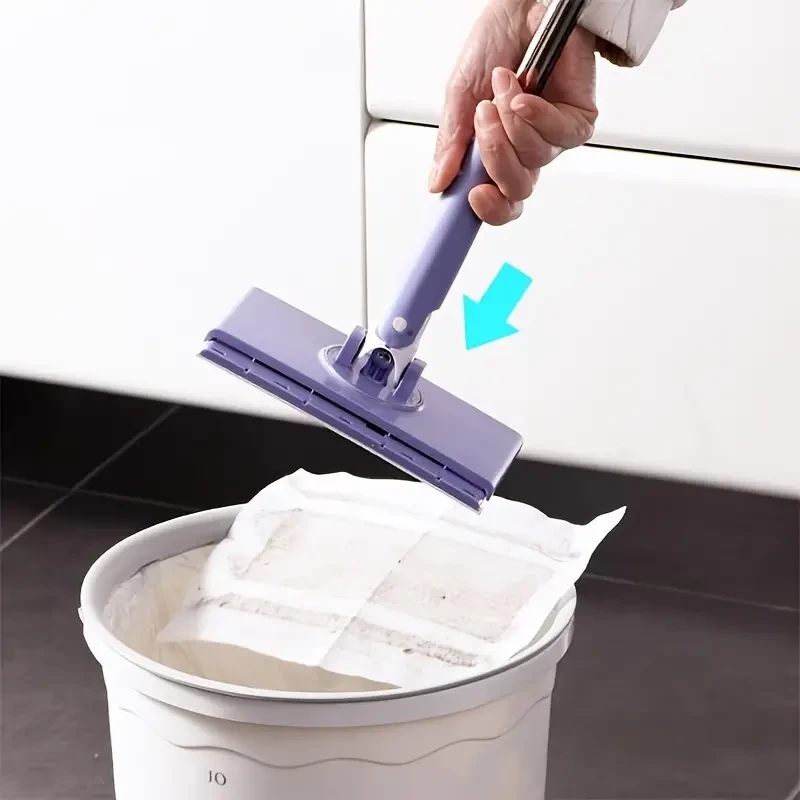 Trapeador multiusos para pisos húmedos y secos de 27,97 pulgadas