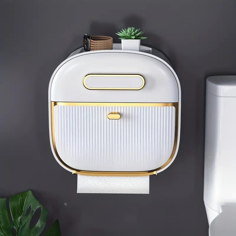 Caja de almacenamiento de papel higiénico