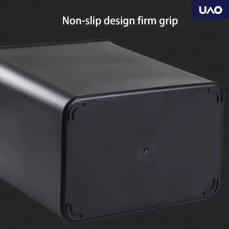 Cubo de basura con sensor inteligente y tapa