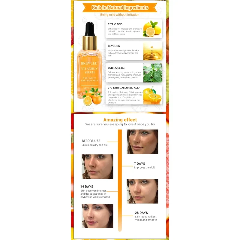 Suero blanqueador con vitamina C Iluminador