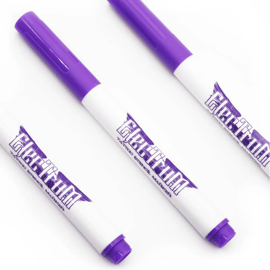 Disposable Skin Markers by Electrum – Violet (alcohol resistant)