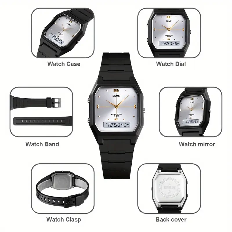 Skmei Men’s Waterproof Sport Watch