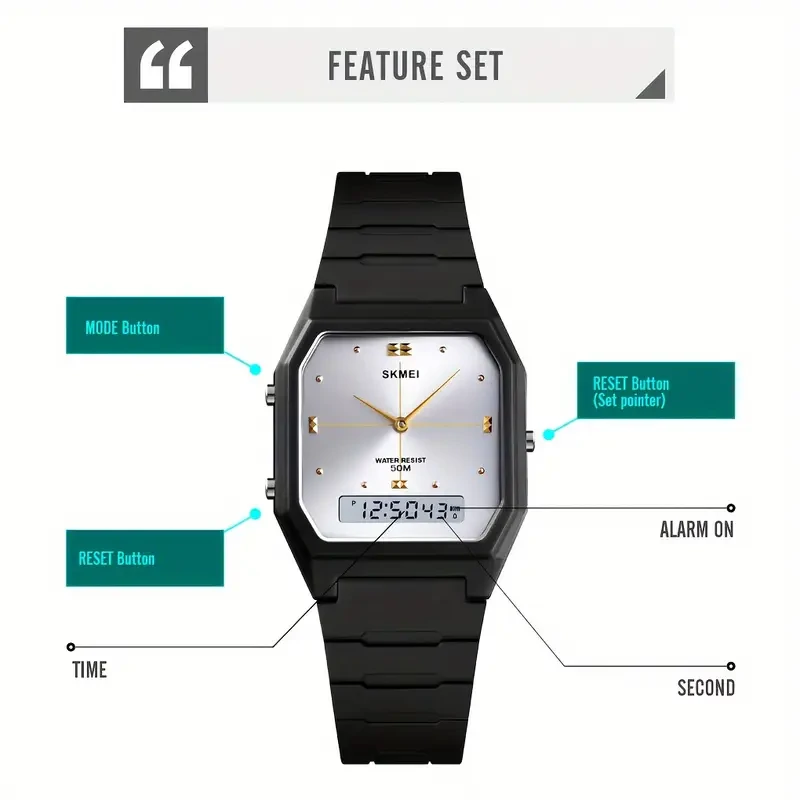 Skmei Men’s Waterproof Sport Watch