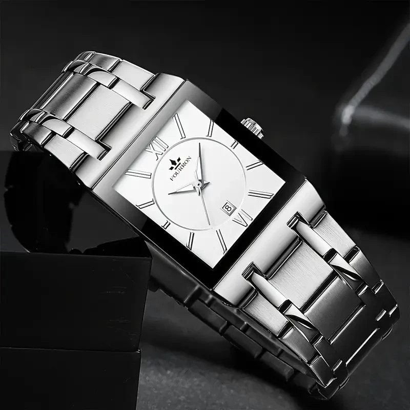 Stainless Steel Men’s Quartz Watch