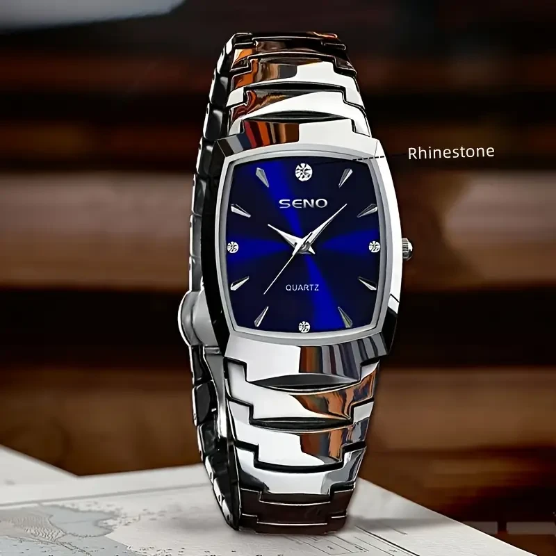 Retro Square Men’s Business Watch