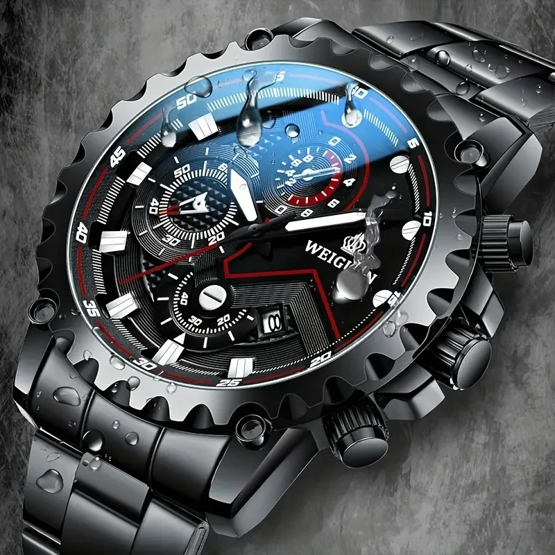 Black Samurai Men’s Quartz Watch
