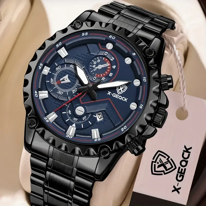 Black Samurai Men’s Quartz Watch