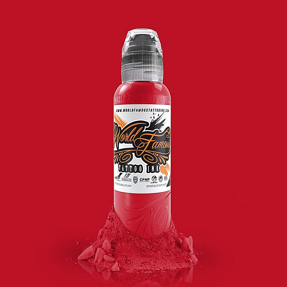 United Ink Red — World Famous Tattoo Ink