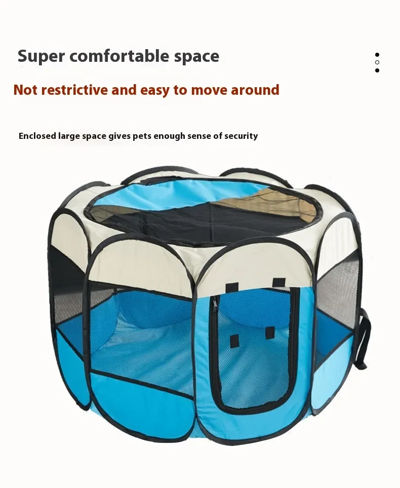 Indoor Dog Pen with Roof