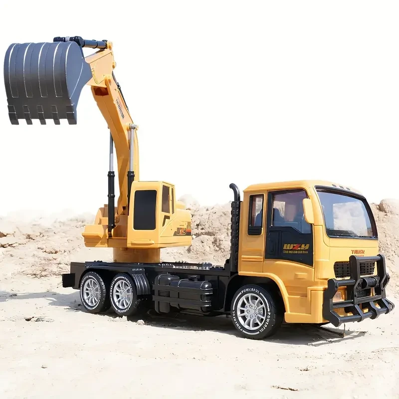Vehículo de ingeniería de excavación con control remoto de 10 canales