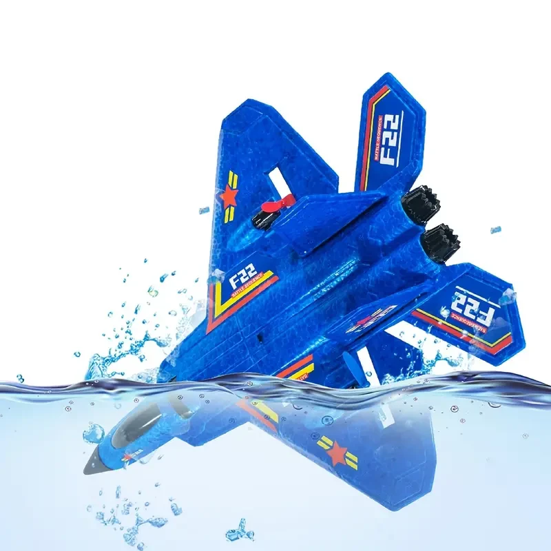 Avión teledirigido F22 Raptor versátil: vuelo todoterreno, perfecto para vacaciones y ocasiones especiales.