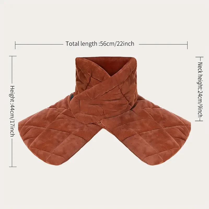 Calentador de cuello eléctrico con compresa térmica para el cuello